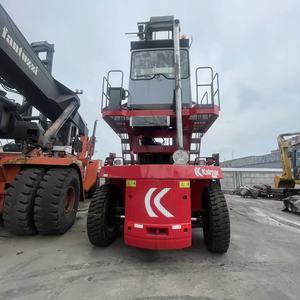 Chariot élévateur à conteneurs d'occasion à bas prix, 8 tonnes, Kalmar, pour conteneurs vides, modèles DCE80 DCE90, machine de manutention disponible et prête à être livrée. - Product Image 2