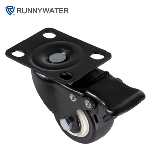 Wholesale Modern 2 Inch/Various Size Furniture Office Cabinet Lockable Office Chair Swivel <strong>Caster</strong> Brake for Hospital Hotel Use - Product Image 1