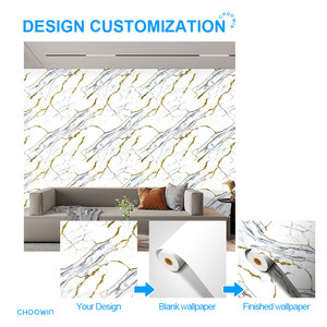 <strong>Wallpaper</strong> Thick <strong>Heavy</strong> <strong>Duty</strong> Sticky Back Smooth Walls Perfect <strong>Wallpaper</strong> for Living Room Easy Clean Pe Marble <strong>Wallpaper</strong> for Wall - Product Image 3