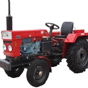 Trator de trator agrícola 4wd 4x4 30hp 40hp, minitrator de rodas diesel para agricultura agrícola 4x4 com rodas minitrator para agricultura