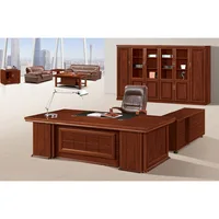 Plan de bureau en hauteur acajou, meuble de bureau, au Design moderne, en pur acajou