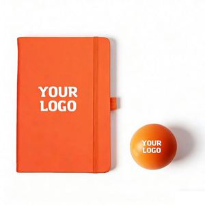 Carnets en gros pour cadeaux d'affaires, carnet A6 à couverture rigide en cuir PU coloré avec logo, cadeaux promotionnels personnalisés - Product Image 1