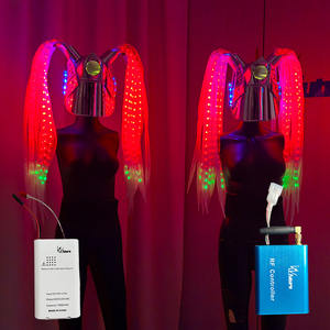 Casco con Trenza Luminosa LED, Brillante y Seguro <span class=keywords><strong>para</strong></span> Ciclismo, Skateboarding, Actuaciones, Fiestas, Adultos y Niños - Product Image 6