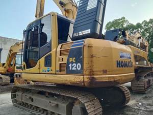 Jpan เครื่องขุด Komatsu PC120รถขุด12.1TON แบบใช้วิศวกรรมและก่อสร้างพร้อมปั๊มหลักและส่วนประกอบมอเตอร์ - Product Image 5