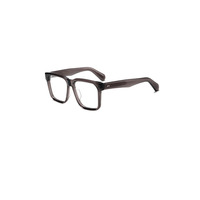 Lunettes de vue carrées épaisses en acétate style rétro audacieux, montures optiques vintage tendance pour hommes et femmes, prêtes pour la prescription, OEM