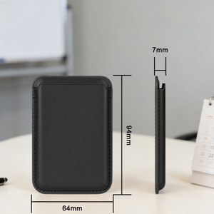 Nuovo <span class=keywords><strong>Porta</strong></span> Carte d'Identità Minimalista Magnetico, <span class=keywords><strong>Porta</strong></span> Carte di Credito in Pelle PU per <span class=keywords><strong>Cellulare</strong></span> - Product Image 5