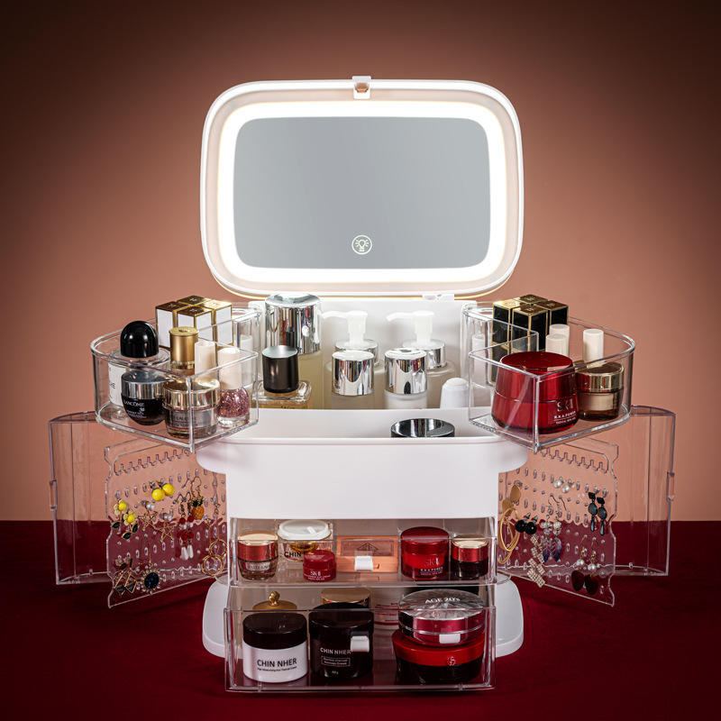 Grand modèle en acrylique blanc avec lumières