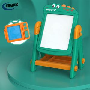 Hete Verkoop 2 In 1 Ander Educatief Speelgoed Dinosaurus Tekentafel Set Schilderen Speelgoed Met Bouwstenen Set Voor Kinderen - Product Image 6