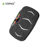 TOPKO Plaque vibrante Plate-forme de fitness Machine d'exercice vibrant lymphatique Secouant le corps entier Shaker Workout Shake Board