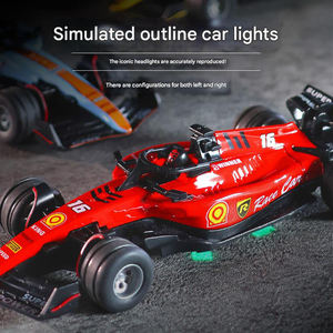 Voiture RC miniature CQZNRC à l'échelle <span class=keywords><strong>1</strong></span>:64, voiture de course de formule haute vitesse télécommandée avec lumières pour garçons, vente en gros - Product Image 3