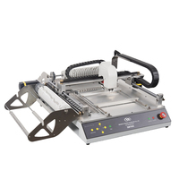 Machine de Placement SMD de Bureau SMT802B-S avec Station de Réparation BGA et 46 Alimentateurs, Robot d'Assemblage LED SMT, Sans Taxes en Russie