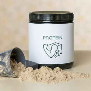 Tube en papier alimentaire personnalisé pour poudre protéinée, boîte en carton écologique pour poudre de substitut de repas - Product Image 1