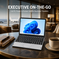 Ordinateur portable pour le bureau à domicile, écran tactile de 11 pouces, Intel N150, rotation à 360 degrés, ultra fin, caméra HD 2MP 30fps