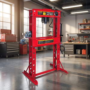 <span class=keywords><strong>Presse</strong></span> d'atelier pneumatique <span class=keywords><strong>hydraulique</strong></span> 50 tonnes 50T, <span class=keywords><strong>presse</strong></span> à châssis en H avec manomètre pour réparation <span class=keywords><strong>de</strong></span> camions et travaux en <span class=keywords><strong>garage</strong></span> - Product Image 6
