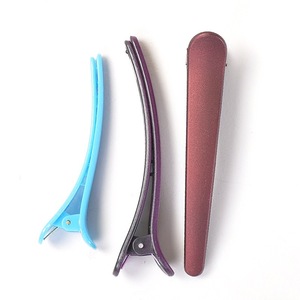 กิ๊บติดผม กิ๊บปากเป็ด 10 ซม. พลาสติก สีดำ สีแดงไวน์ สีม่วงเข้ม สีแดงอมม่วง สีน้ำเงินรอยัล ใช้ทุกวัน สำหรับทุกเพศ - Product Image 4