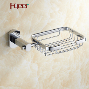 Fyeer Accessorio per il Bagno In Ottone Massiccio <span class=keywords><strong>Sapone</strong></span> Basket Holder - Product Image 5