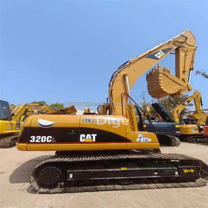 Excavadora hidráulica Caterpillar CAT320C usada de alta eficiencia con bomba hidráulica y motor 12TON 2018-2022 - Product Image 3