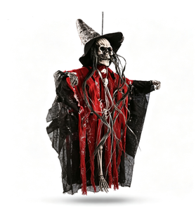 Vente en gros de pendentifs de costumes pour maisons hantées et salles d'évasion d'Halloween, accessoires squelette fantôme suspendus, costumes de scène, jouets d'horreur et de farce - Product Image 2