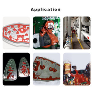 درجة حرارة عالية 315 ℃   لاصق أحمر، مادة لاصقة سيليكونية مقاومة للحرارة، مانع تسرب RTV للرقائق الإلكترونية وإلكترونيات LED والكي - Product Image 6