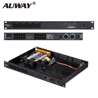 Amplificateur de puissance numérique de classe D professionnel 2 canaux M2450, montage en rack 1U, 350W haute puissance, amplificateur de puissance pour scène KTV
