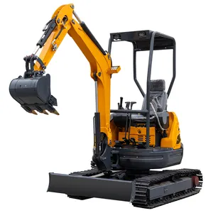 Fast delivery 2.5 ton kubota engine micro excavator farm digger for garden farm home household backyard use