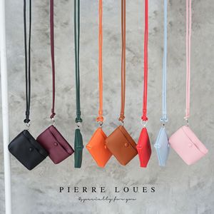 Pierre Loues Mini Coin <b>Purse</b> Solid Color <b>Small</b> Wallet For Women Everyday Use - Product Image 1