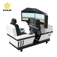 Plataforma de Experiencia Dinámica de Simulador de Vuelo de Aviación