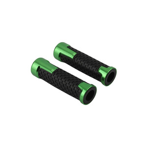 ZUQING Motorcycle Handlebar Grips Aluminum Alloy Black Rubber <b>Waterproof</b> Slip Resistant For Off Road Motorcycles - Product Image 2