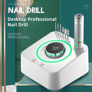 เครื่องเจียรเล็บอะคริลิค OBOX Plastic Flame 40000RPM สำหรับทำเล็บมือและเล็บเท้า พร้อมหัวเจียร 6 แบบ สายขัด 36 แบบ ใช้ไฟฟ้าไร้สาย - Product Image 1