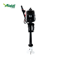 Moteur Hors-Bord AIQIDI Direct Usine OEM à Essence 2 Temps 3,5 CV pour Bateaux de Pêche