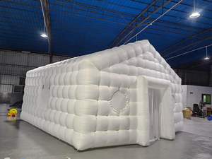 Tente de fête gonflable pour boîte de <span class=keywords><strong>nuit</strong></span> mobile disco portable noire géante de 20 pieds à louer - Product Image 6