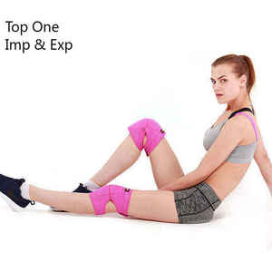 Top One nouveauté réglable anti-dérapant genouillère coussinet Flexible éponge néoprène genouillère manchon sangle pour la Protection - Product Image 6