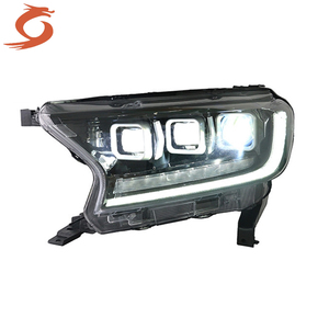 Pour <span class=keywords><strong>Ford</strong></span> Everest 16-19 assemblage de phares LED pour Ranger rénovation LED eau courante direction feux diurnes lentille LED - Product Image 4