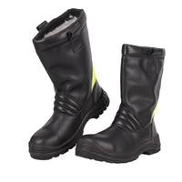 Chaussures de sécurité montantes unisexe AOXIANG pour l'été, usage en chantier et usine, tige en cuir véritable, embout en acier, anti-perforation, confortables pour le travail