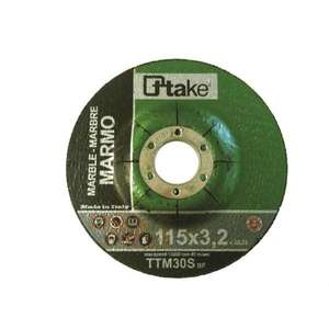 Disque abrasif plat Ttake 115x3.2 mm pour la découpe du marbre Ttm30s Bf - Product Image 1