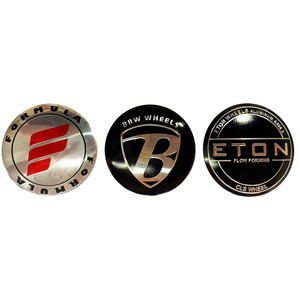 Étiquette de plaque signalétique en métal de marque avec technique d'écran en soie avec logo en aluminium argenté imprimé personnalisé - Product Image 3