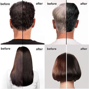 Champú <span class=keywords><strong>para</strong></span> el pelo negro, 100% natural, a base de hierbas, <span class=keywords><strong>para</strong></span> hacer oscurecimiento, volumen negro, mágico, rápido - Product Image 3