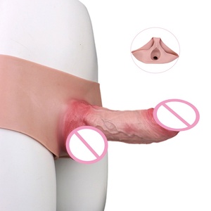 Realistic Strap-on <b>Dildo</b> Pants High Elastic Wearable Penis Butt Plug for Lesbian Woman Sex Pleasure Toys Adult 18+ - Product Image 1
