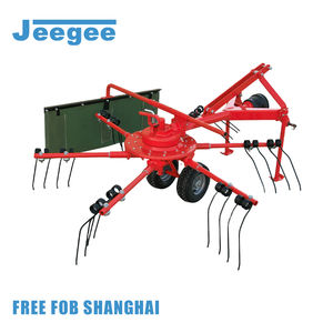 Râteau et faneuse à foin multifonctionnel à 6 points, 9 points, à suspension, à usage intensif - Product Image 5