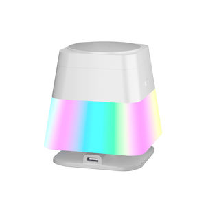 Support de <span class=keywords><strong>chargeur</strong></span> sans fil magnétique 3-en-1 pliable et rotatif avec lumière RGB pour iPhone, <span class=keywords><strong>Apple</strong></span> Watch et AirPods - Product Image 5