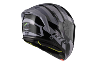 Casque de moto modulaire homologué ASTONE HELMETS RT6 ZB01 CN gris/noir ABS, taille XS-3XL pour adultes