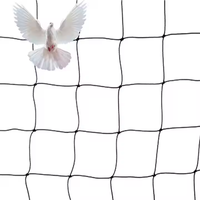 Filet anti-oiseaux - Filet de contrôle des oiseaux en plastique écologique pour la capture des pigeons, design invisible