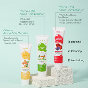 โมก้า เฟเชียล คลีนเซอร์ 80 ก. นมมะพร้าว มอยส์เจอร์ไรซิ่ง สำหรับผู้หญิง - Product Image 5