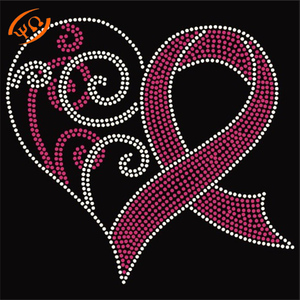 Tùy chỉnh nhiệt Báo Chí Rhinestone mẫu truyền nhiệt sắt trên nhãn dán hotfix Motif vá - Product Image 3