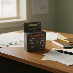 Truper Heavy Duty <b>Metal</b> Staples 9/16" for ET-50 Stapler, 1000-Piece <b>Box</b>, Ideal for Office and School Use - Product Image 2