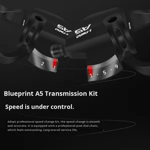 دراجة طريق من سبائك الألومنيوم مع تعليق أمامي وفرامل قرصية مزدوجة - سرعات متغيرة للرجال والنساء والبالغين - Product Image 6