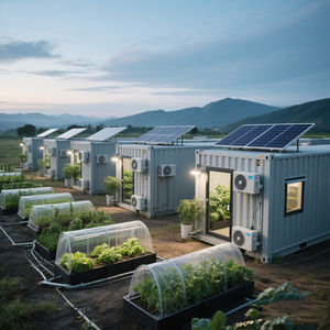 Solución Integrada de Agricultura Inteligente con Diseño Moderno y Ecológico, Casas Prefabricadas, Cuarto de Cultivo en Contenedor, Sistemas Hidropónicos - Product Image 4