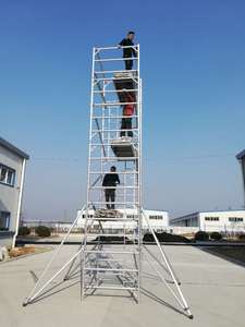 De perfiles de extrusión de aluminio paneles compuestos de 20m andamio Torre <span class=keywords><strong>rodapies</strong></span> - Product Image 4