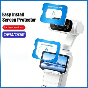 Film de protection d'écran en verre trempé HD AR pour objectif Insta Luna, verre protecteur anti-poussière pour caméra d'action Insta 360 Luna - Product Image 1
