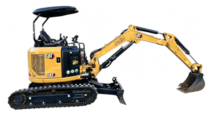 Excavadora Hidráulica Usada CAT303ECR, 90% Nueva, Motor de 3 Toneladas para Construcción/Agricultura - Product Image 1